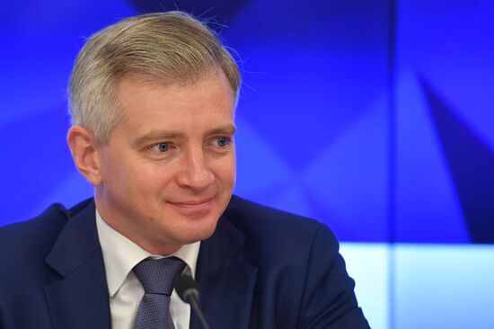 News conference on 11th Spasskaya Tower International Military Music Festival