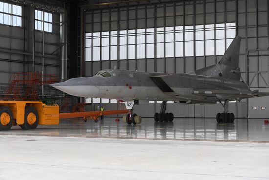 Tu-22M3M modernized bomber ready for tests in Kazan