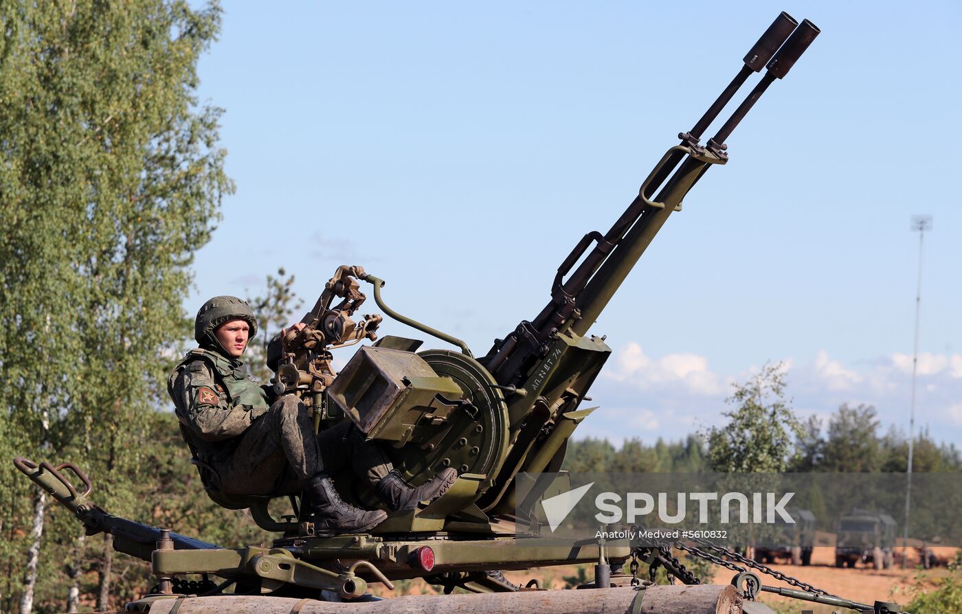 Russian-Serbian military drill in Leningrad Region