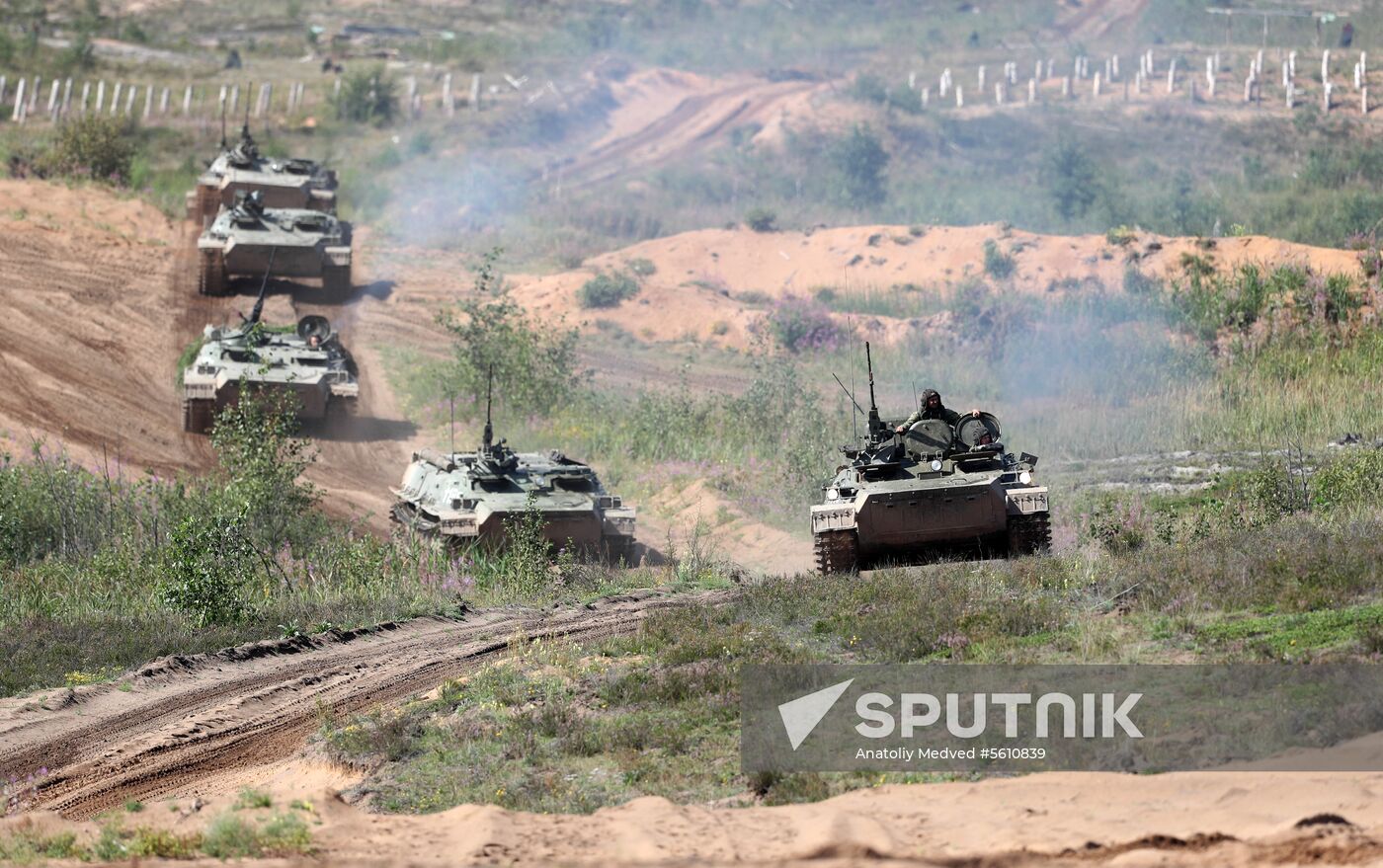 Russian-Serbian military drill in Leningrad Region