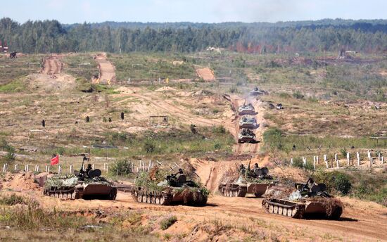 Russian-Serbian military drill in Leningrad Region