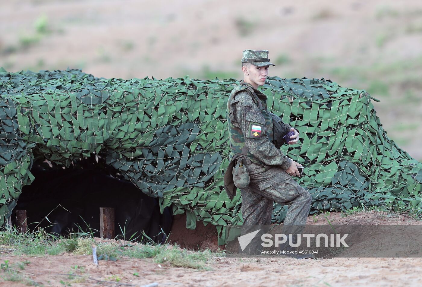 Russian-Serbian military drill in Leningrad Region