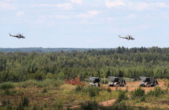 Russian-Serbian military drill in Leningrad Region