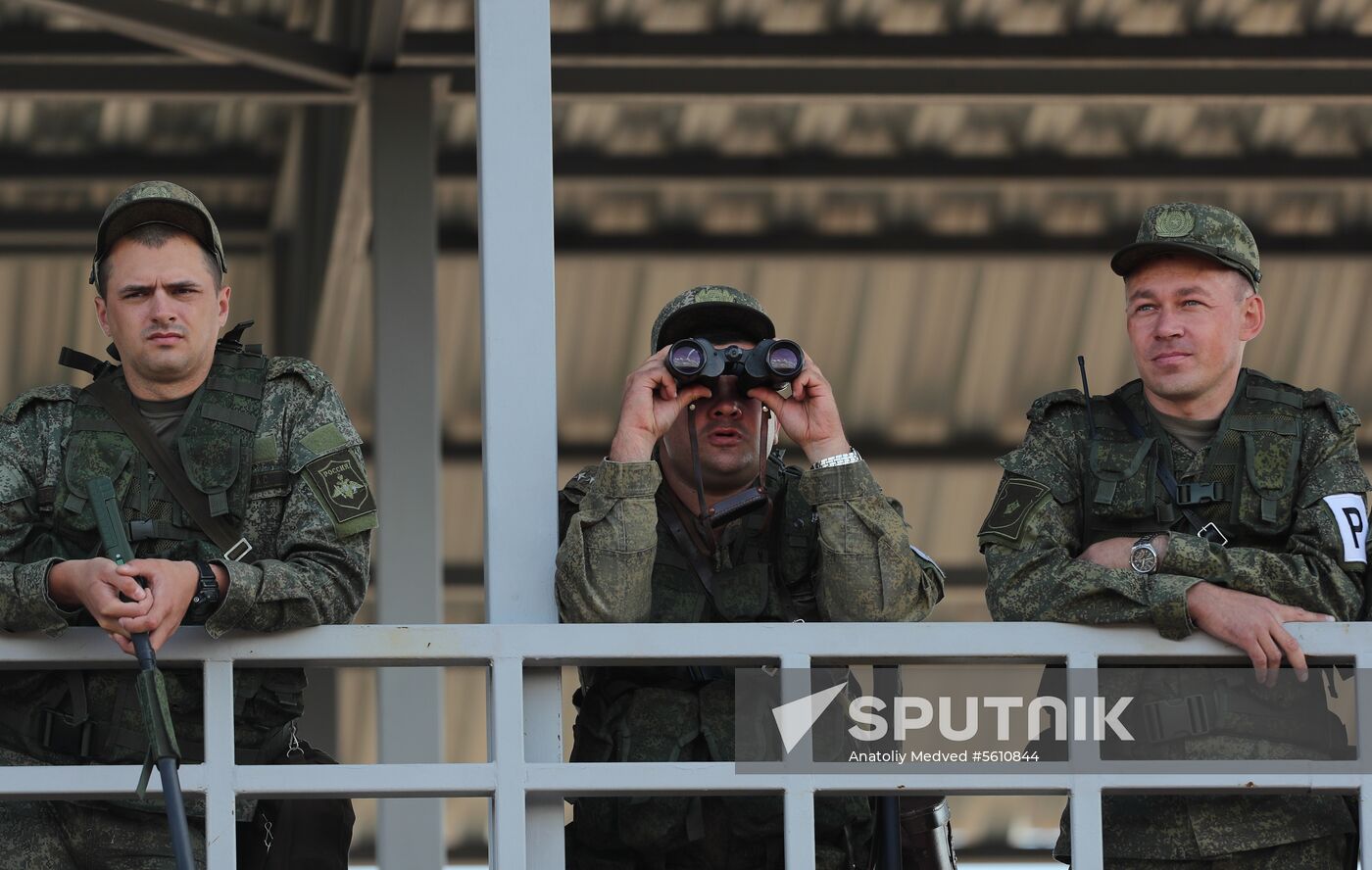 Russian-Serbian military drill in Leningrad Region