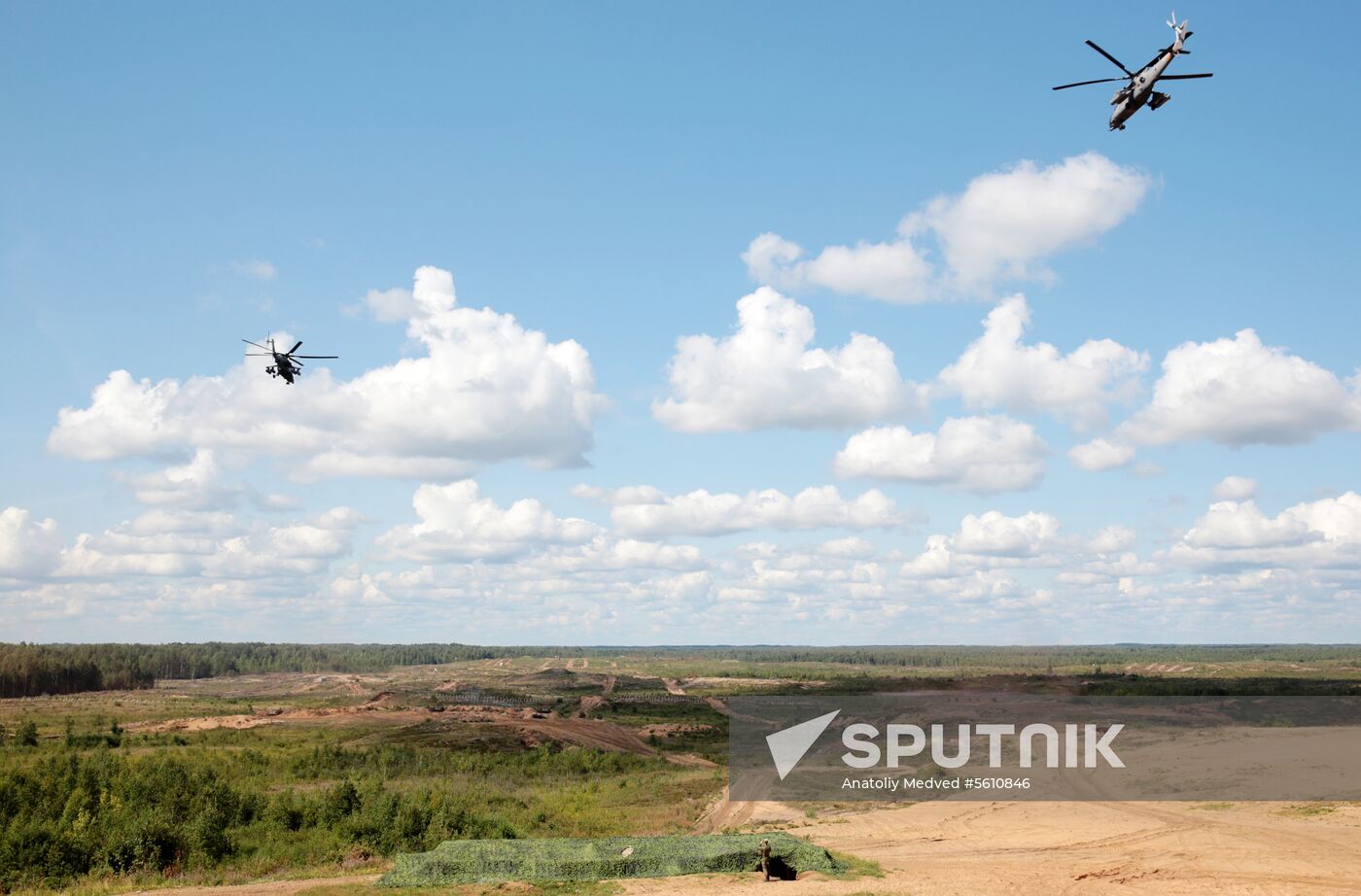 Russian-Serbian military drill in Leningrad Region