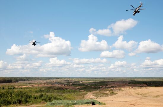 Russian-Serbian military drill in Leningrad Region