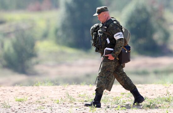 Russian-Serbian military drill in Leningrad Region