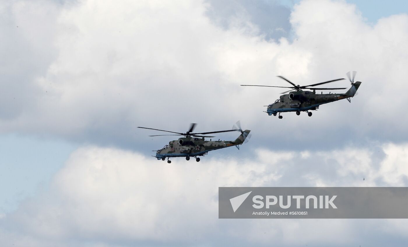 Russian-Serbian military drill in Leningrad Region