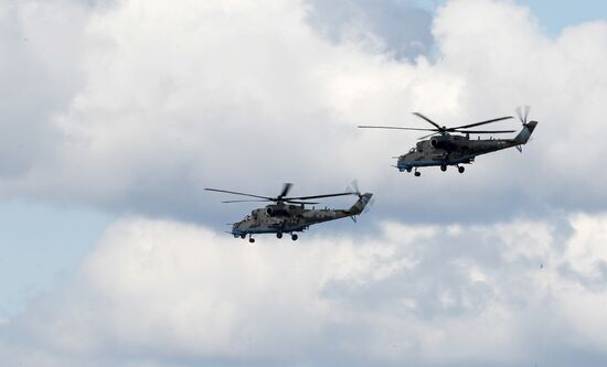 Russian-Serbian military drill in Leningrad Region