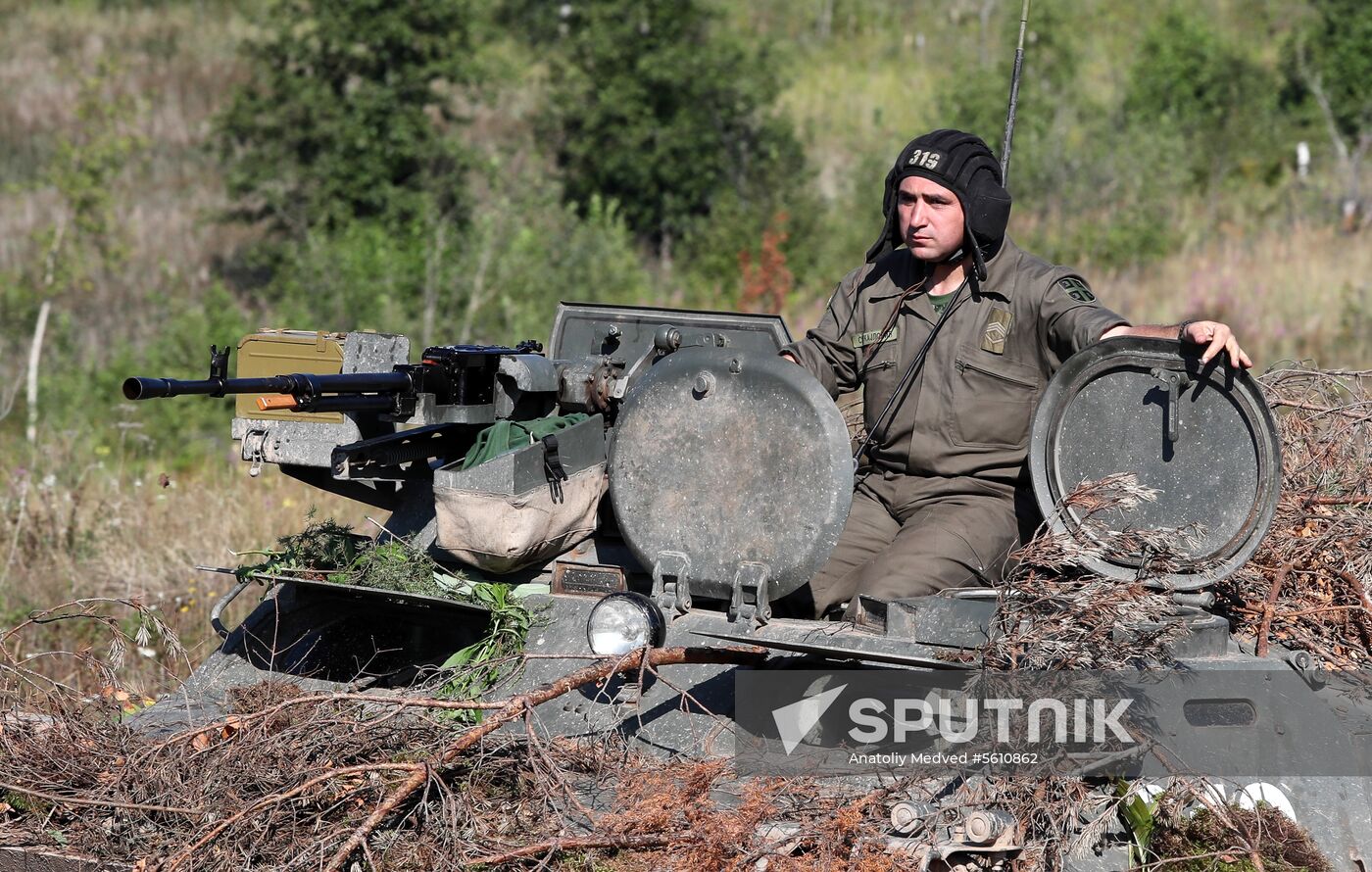 Russian-Serbian military drill in Leningrad Region