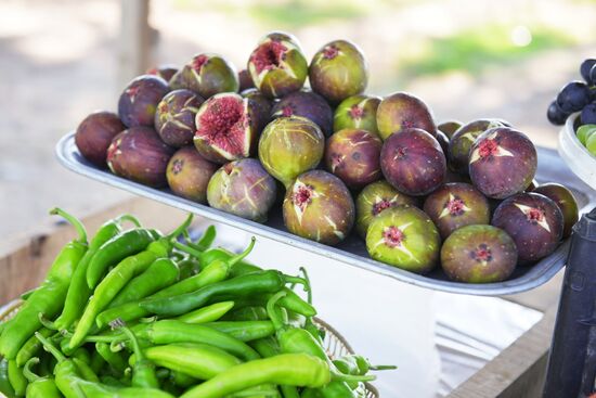 Street trade in Abkhazia