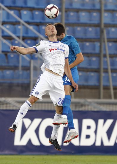 Football. UEFA Europa League. Zenit vs. Dynamo Minsk