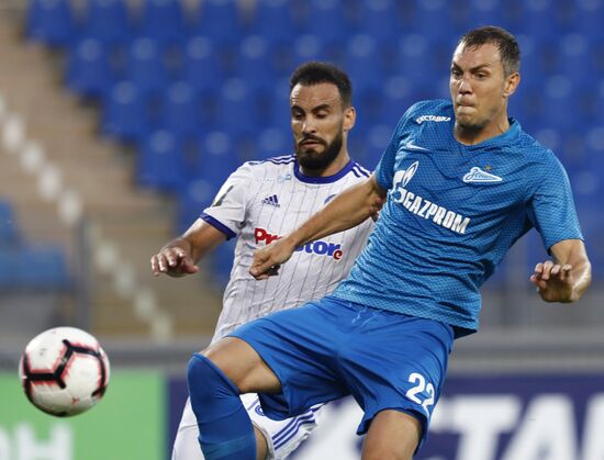 Football. UEFA Europa League. Zenit vs. Dynamo Minsk