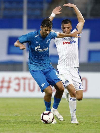 Football. UEFA Europa League. Zenit vs. Dynamo Minsk