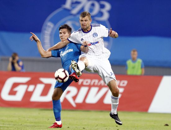 Football. UEFA Europa League. Zenit vs. Dynamo Minsk