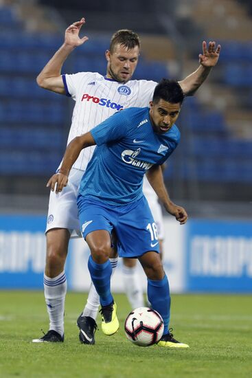 Football. UEFA Europa League. Zenit vs. Dynamo Minsk