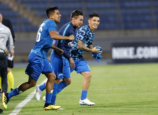 Football. UEFA Europa League. Zenit vs. Dynamo Minsk