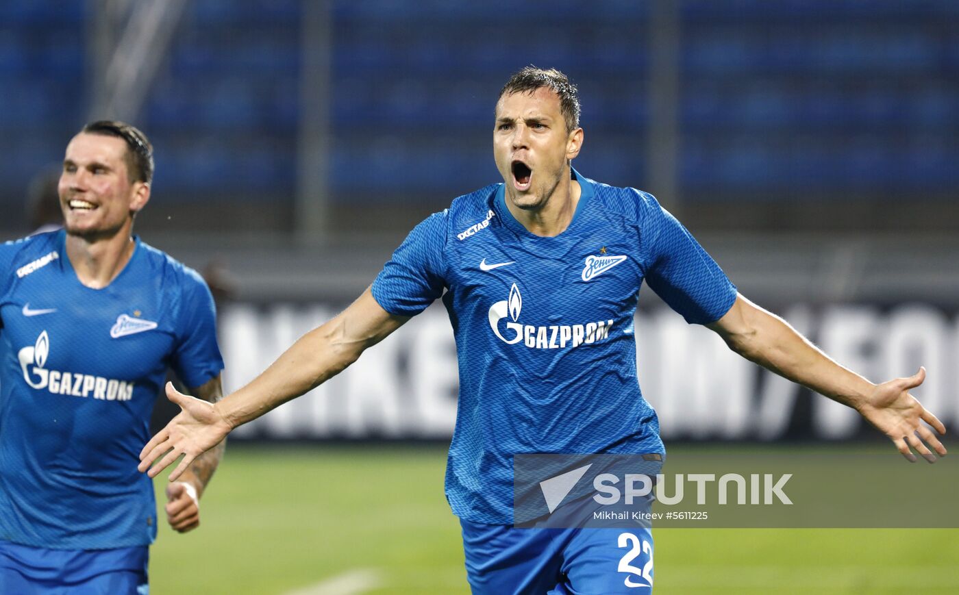 Football. UEFA Europa League. Zenit vs. Dynamo Minsk