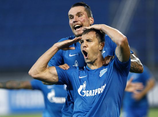 Football. UEFA Europa League. Zenit vs. Dynamo Minsk