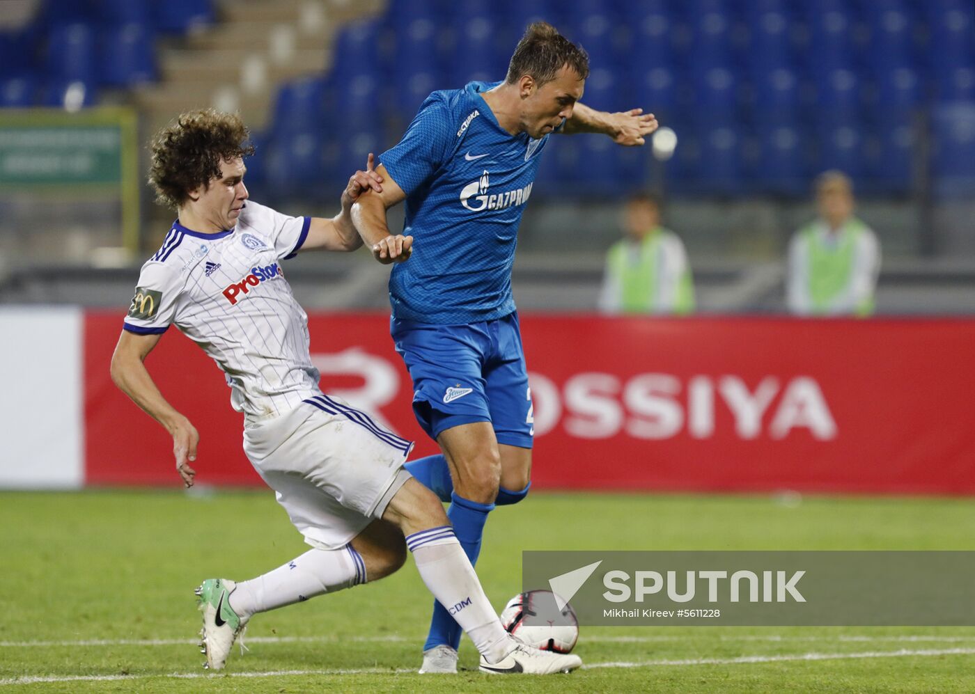 Football. UEFA Europa League. Zenit vs. Dynamo Minsk