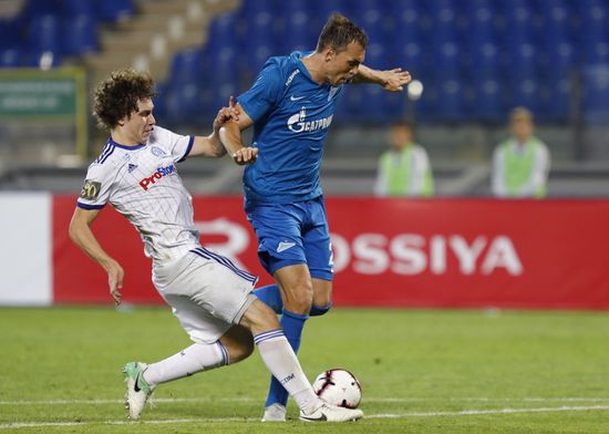 Football. UEFA Europa League. Zenit vs. Dynamo Minsk