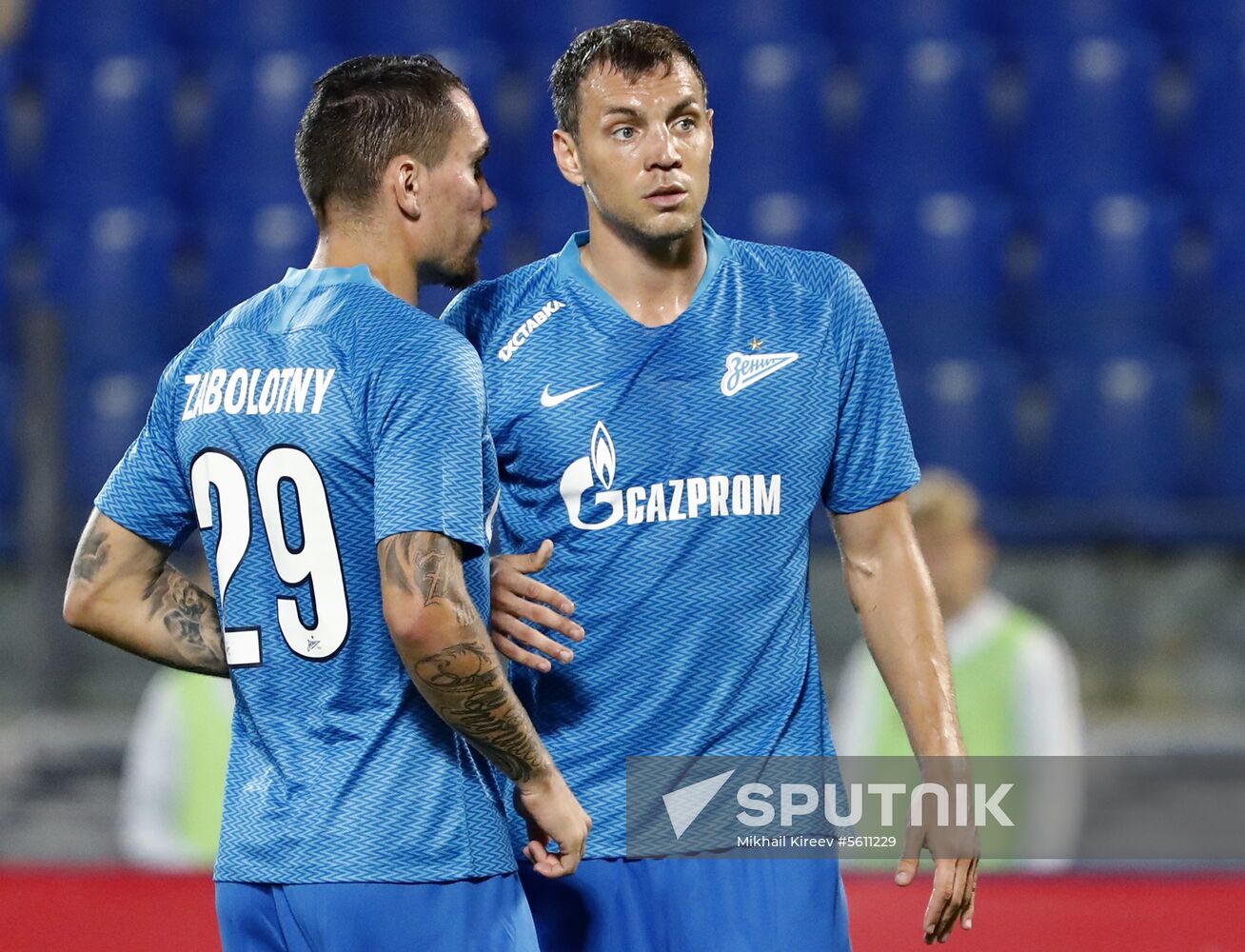 Football. UEFA Europa League. Zenit vs. Dynamo Minsk