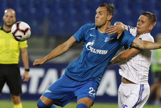 Football. UEFA Europa League. Zenit vs. Dynamo Minsk