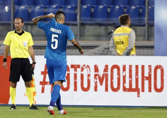 Football. UEFA Europa League. Zenit vs. Dynamo Minsk
