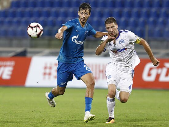 Football. UEFA Europa League. Zenit vs. Dynamo Minsk