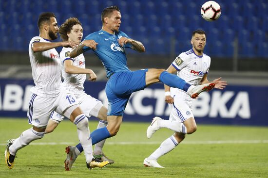 Football. UEFA Europa League. Zenit vs. Dynamo Minsk