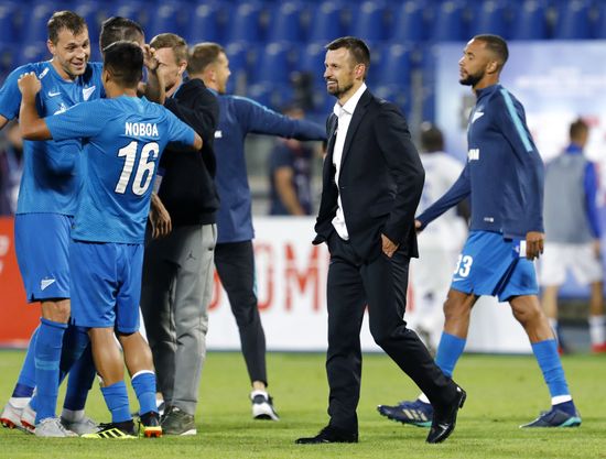 Football. UEFA Europa League. Zenit vs. Dynamo Minsk