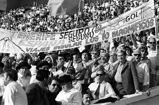Football. USSR vs. Spain