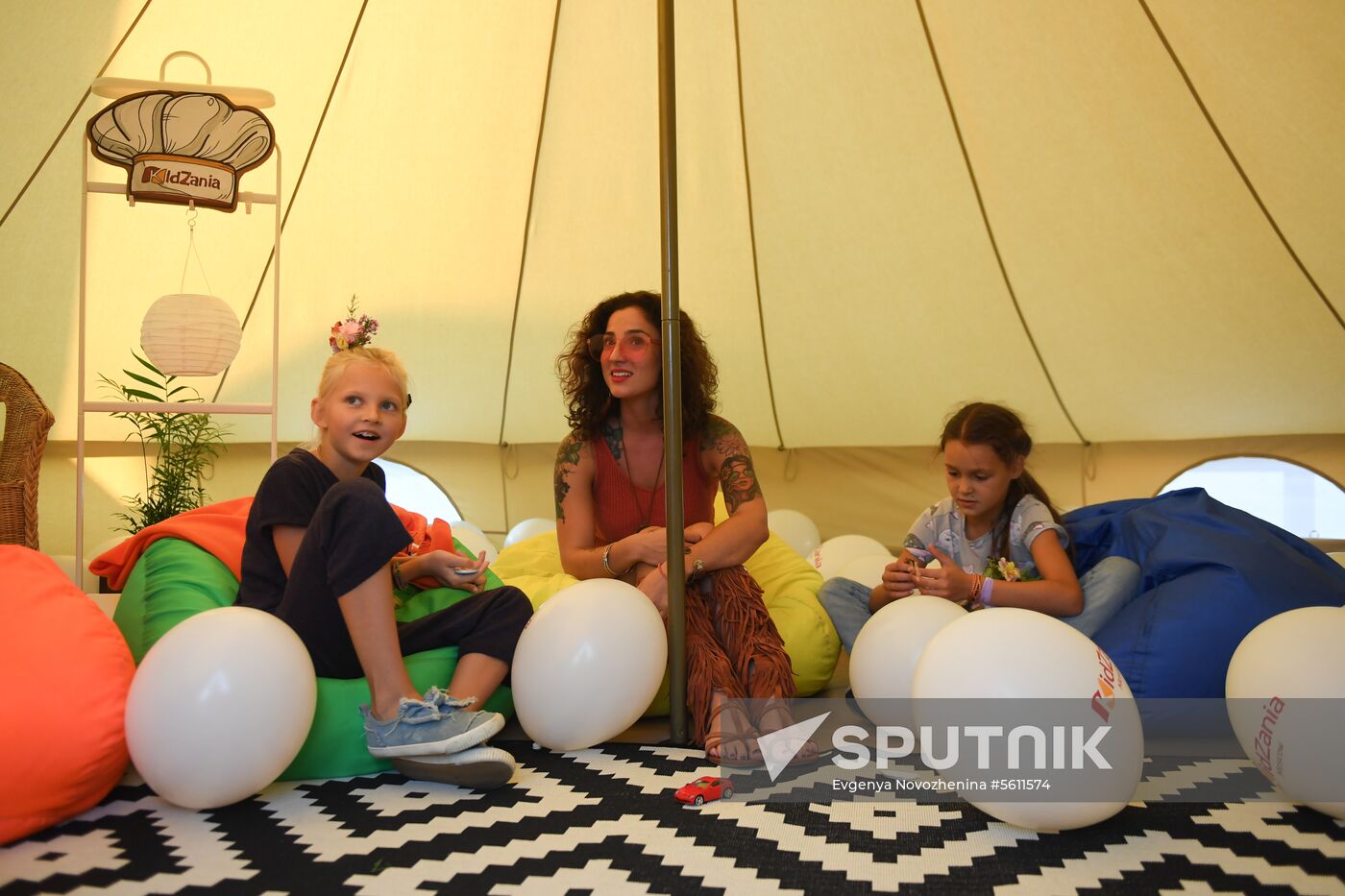 Glamping on Aviapark Mall's roof