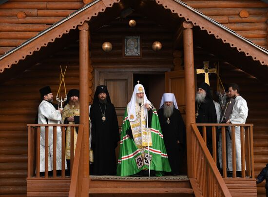 Patriarch Kirill visits Russian Orthodox Church's northern dioceses