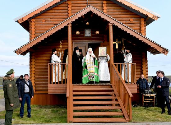 Patriarch Kirill visits Russian Orthodox Church's northern dioceses