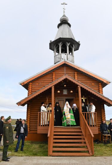 Patriarch Kirill visits Russian Orthodox Church's northern dioceses