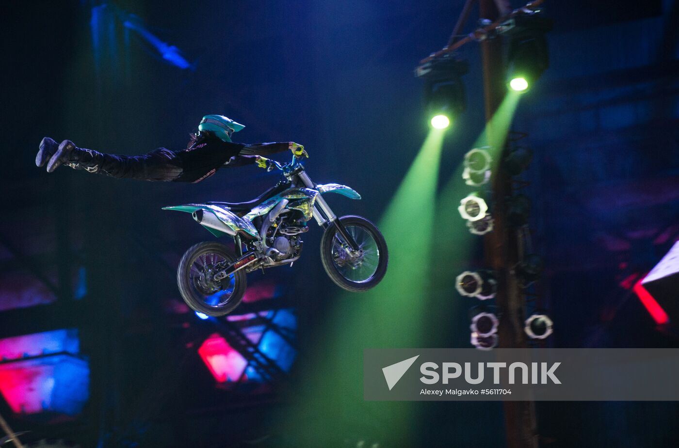 Russian Dream bike show in Sevastopol
