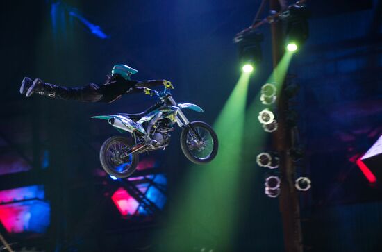 Russian Dream bike show in Sevastopol