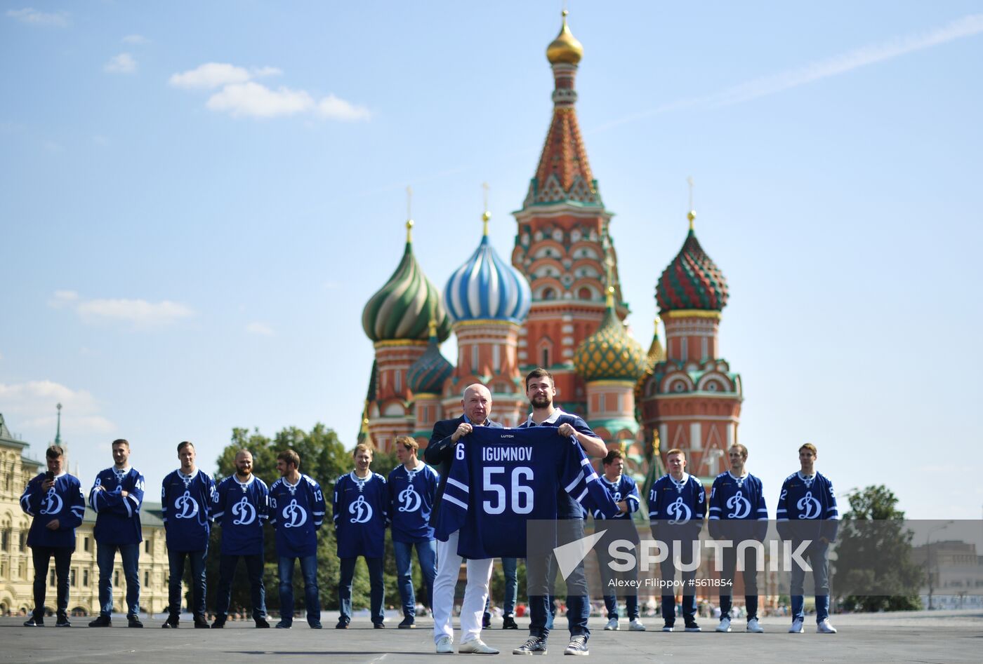 Hockey club Dynamo Moscow presents 2018-2019 season squad
