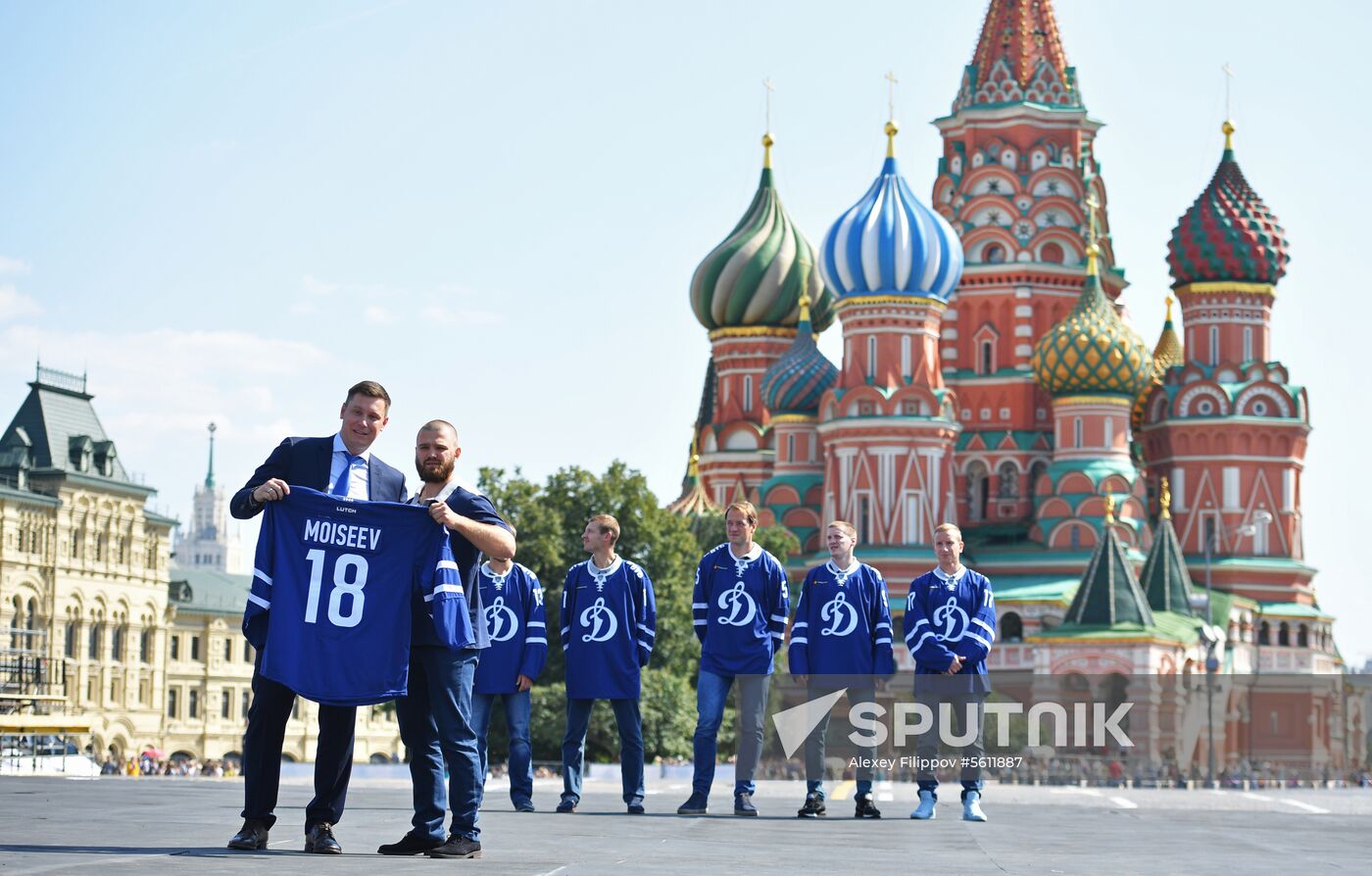 Hockey club Dynamo Moscow presents 2018-2019 season squad