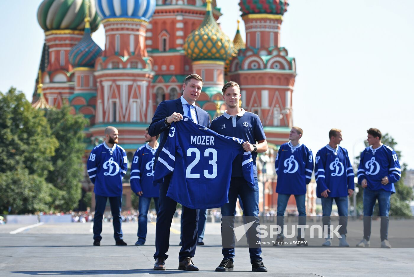 Hockey club Dynamo Moscow presents 2018-2019 season squad