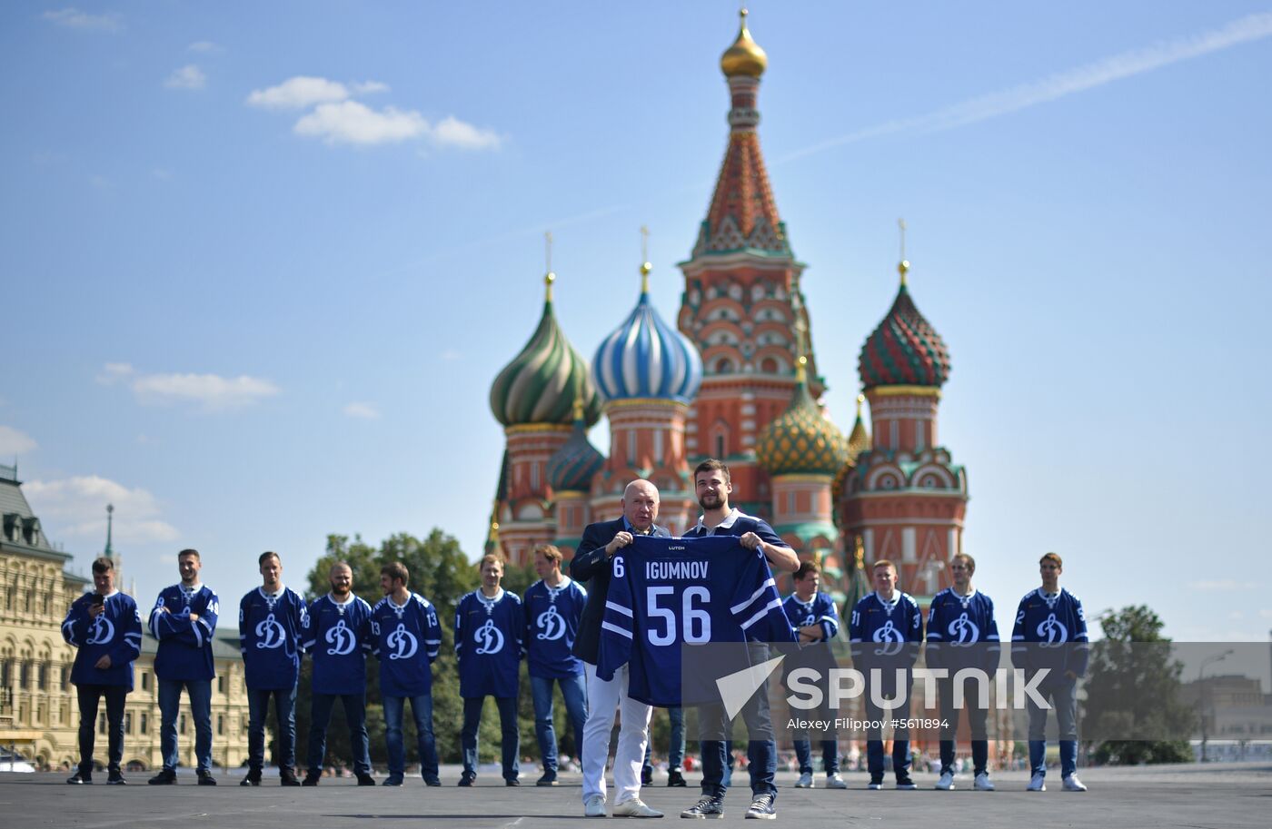 Hockey club Dynamo Moscow presents 2018-2019 season squad