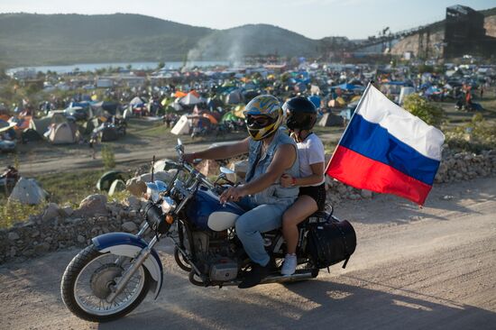Sevastopol hosts Russian Dream bike show