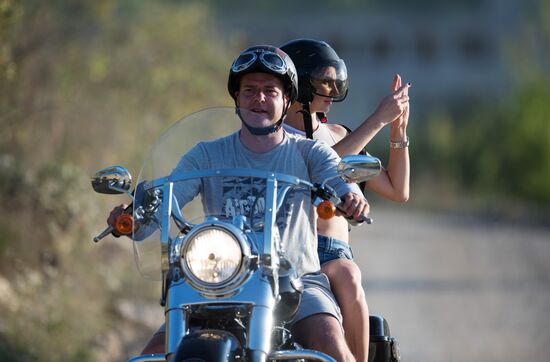 Sevastopol hosts Russian Dream bike show