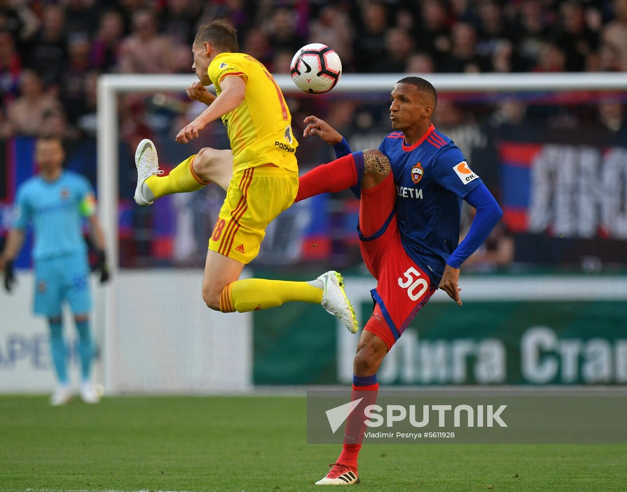 Football. Russian Premier League. CSKA vs. Arsenal