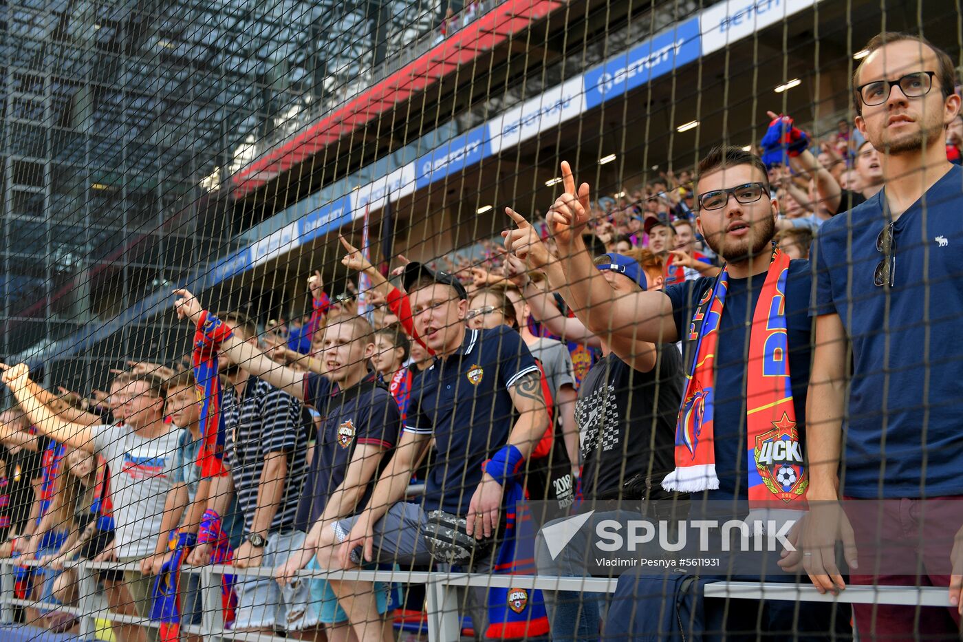 Football. Russian Premier League. CSKA vs. Arsenal