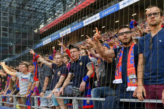 Football. Russian Premier League. CSKA vs. Arsenal