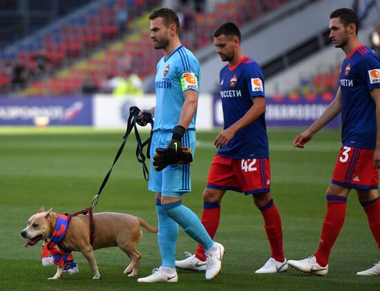 Football. Russian Premier League. CSKA vs. Arsenal