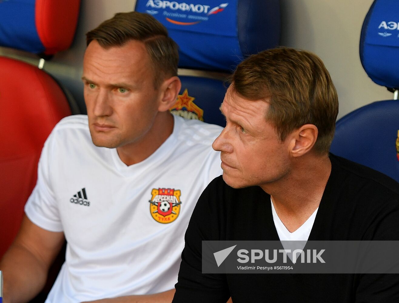 Football. Russian Premier League. CSKA vs. Arsenal