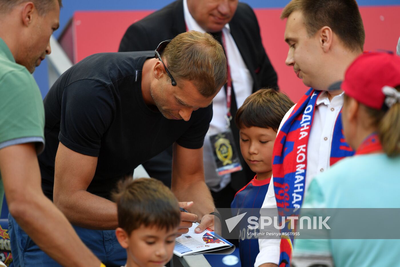 Football. Russian Premier League. CSKA vs. Arsenal